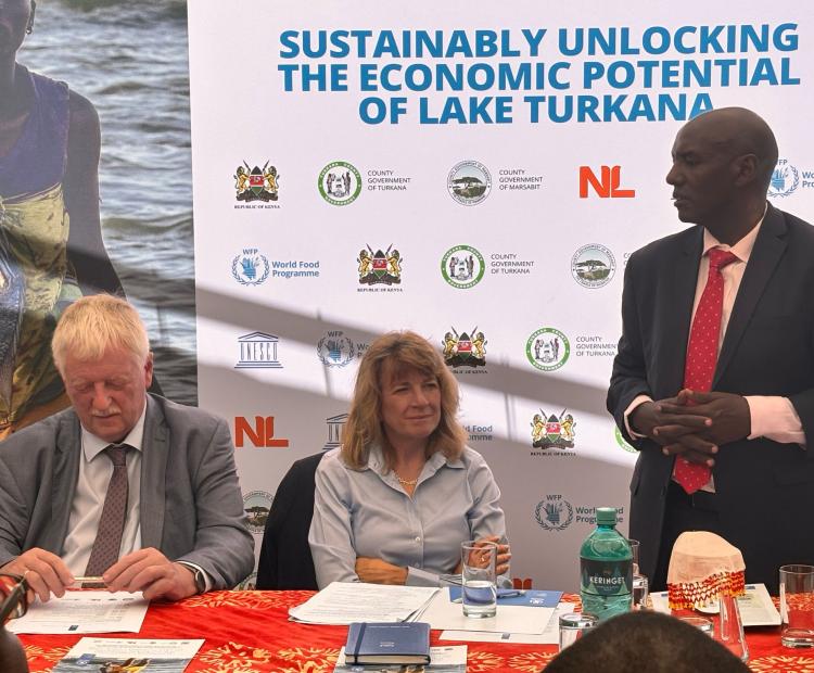 Official signing ceremony of the Joint Programme to " Sustainability Unlock the Economic Potential of Lake Turkana."